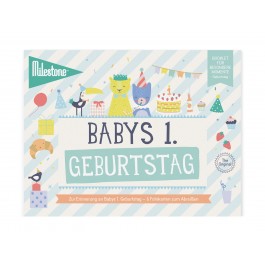 Booklet „Babys 1. Geburtstag“ von Milestone