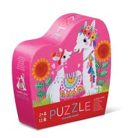 12 pc Mini Puzzle/Llama Love